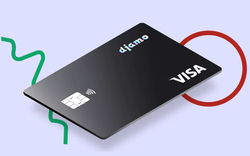 Votre carte Visa Djamo